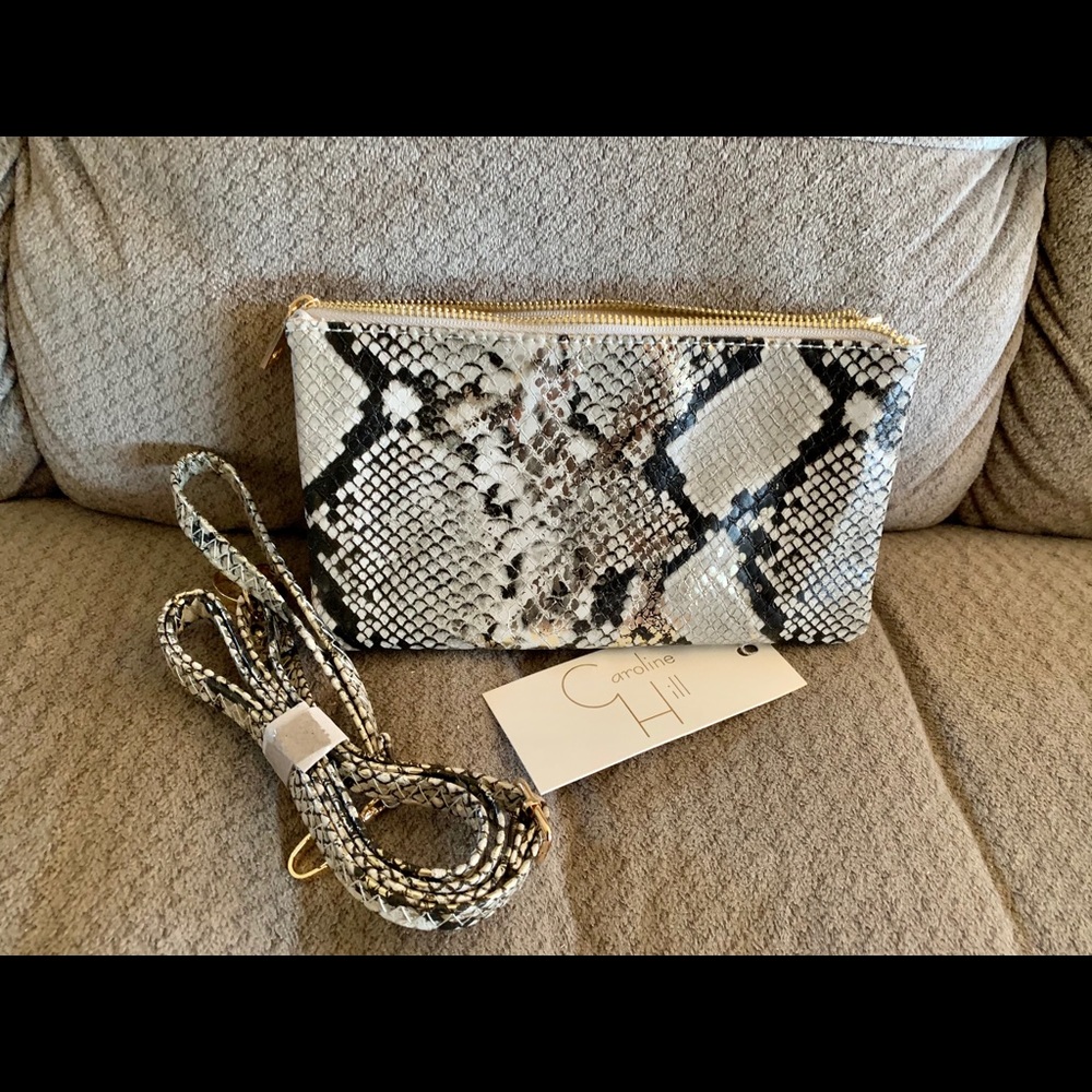 Caroline Hill gold fleck crossbody